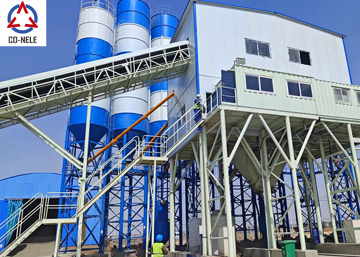 Mezcladora de hormigón planetaria para línea de producción de tuberías de cemento